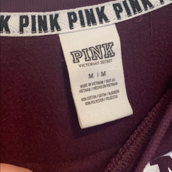 Maroon Crewneck PINK - Picture 2 of 2